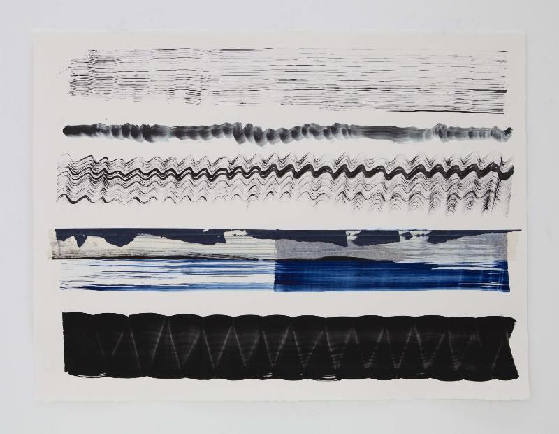 (115) Notes on SQR, 2021, mixed media on paper, 57,5 x 76,5 cm (unframed); 77,5 x 96 x 3 cm (framed)