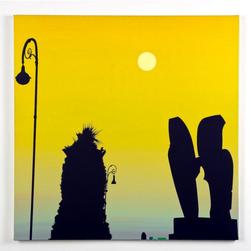 We Catch Up The Best We Can, 2010, acrylic on canvas, cm 70 x 70