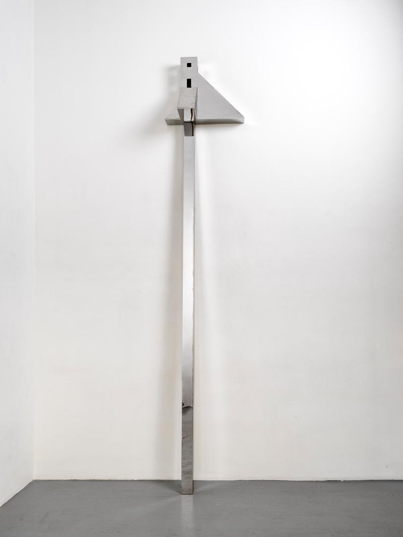 House to Watch the Sunset, 2016, acciaio inossidabile, cm 353 x 67 x 40, edizione di 3 + 2 AP