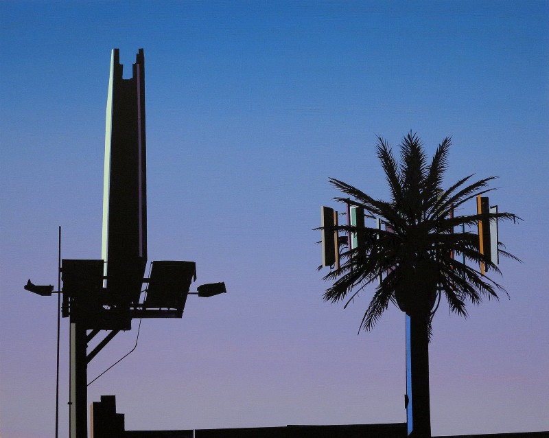 Modesty meets humility, 2014, acrylic on linen, cm 61 x 76