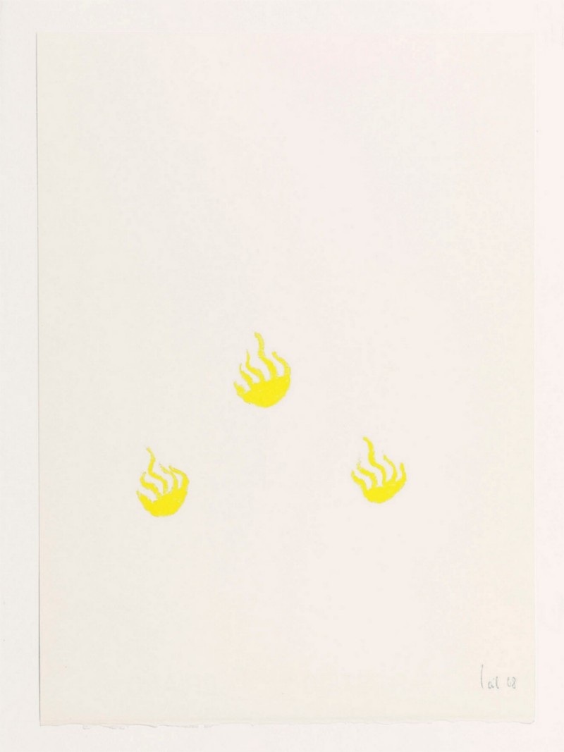 Untitled, 2008, matita e pastello su carta, cm 38 x 27,5